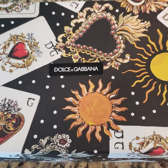 Dolce & Gabbana Black Coral Leather Slingback Pumps - Picture 9 of 10